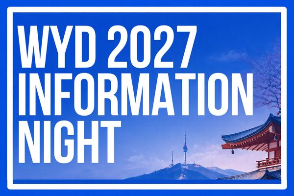 WYD 2027 Information stamp